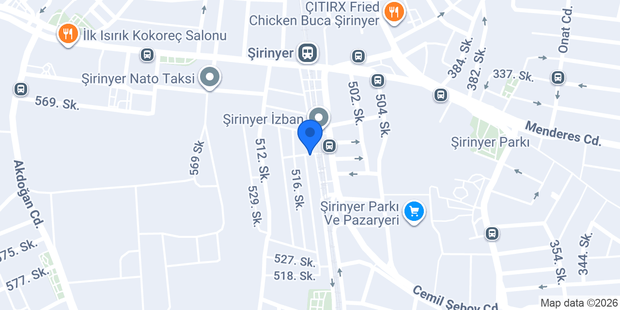 Pınar Market konumu