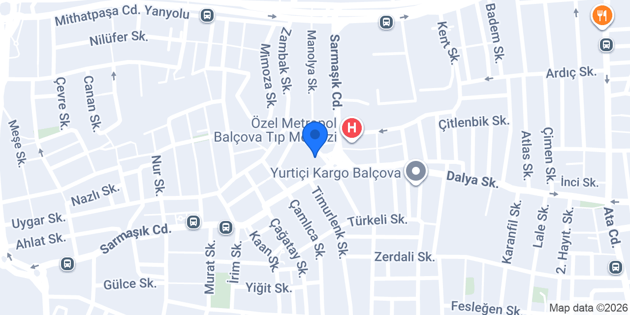 Eczane Yeşildere konumu