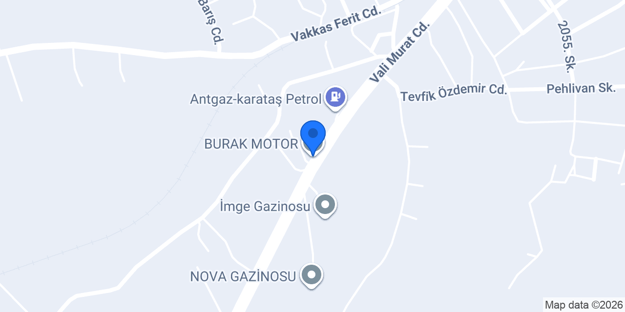 BURAK MOTOR konumu