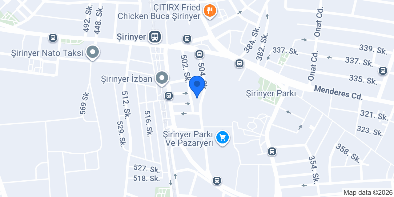 Şirinyer Petshop konumu