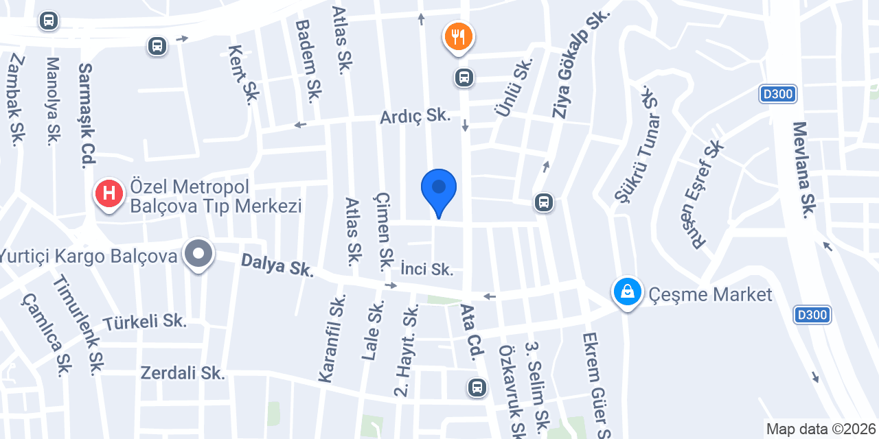 Çiçek Terzi & Kuru Temizleme konumu