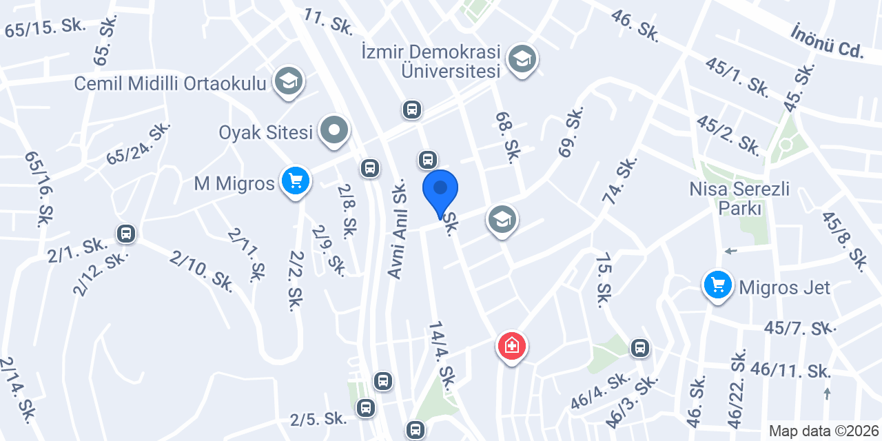 Yılmazlar Mobilya konumu