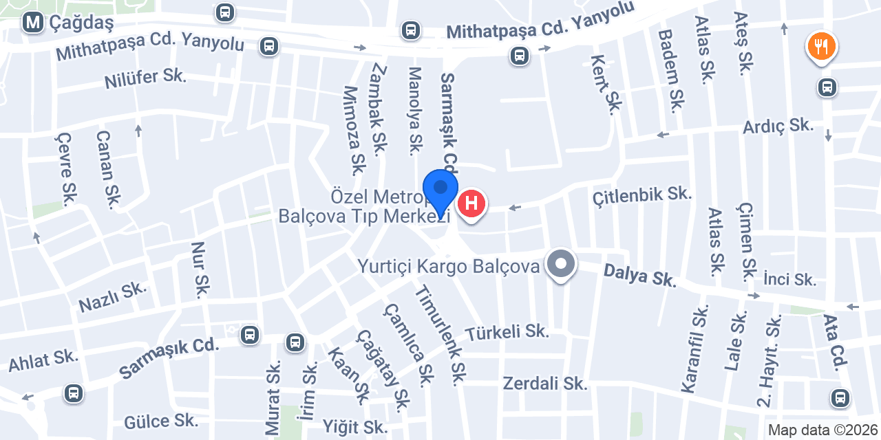 Balçova Sağlık Eczane konumu