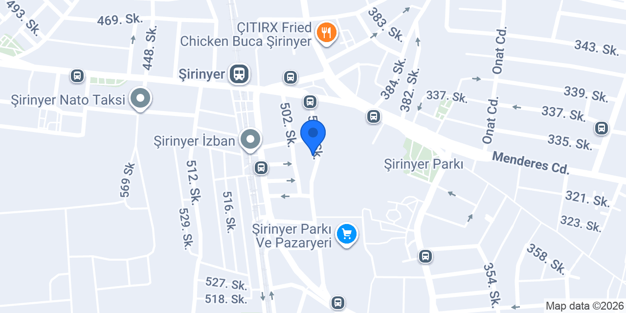 Şirinyer Spot konumu