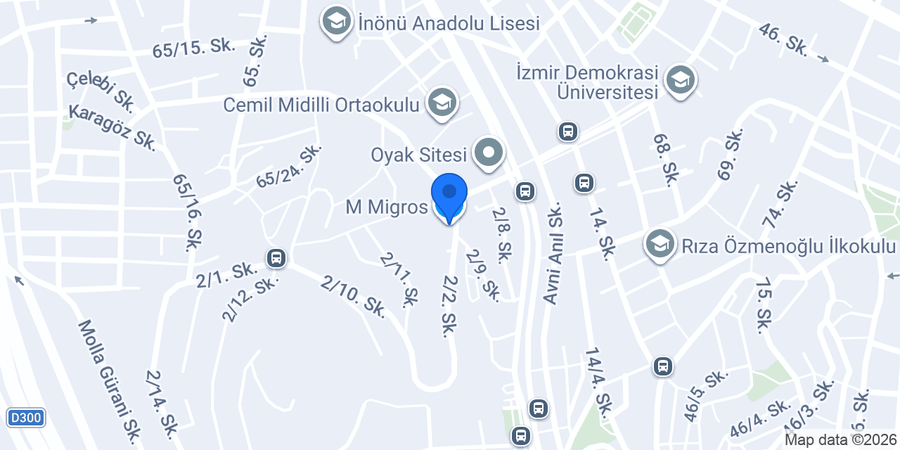M Migros konumu
