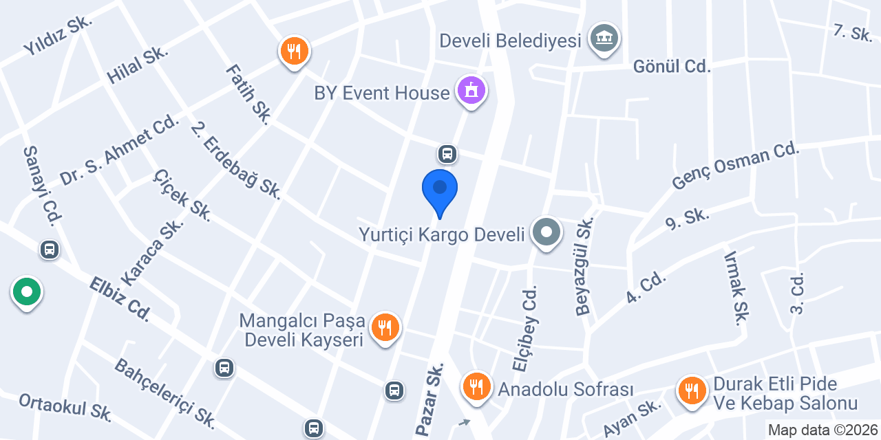 YILMAZ TİCARET YEM BAYİİ konumu