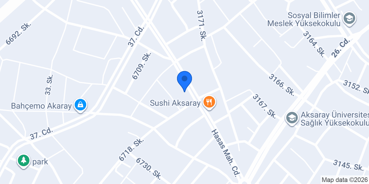 Aksaray Orbito Motor Teknolojileri konumu