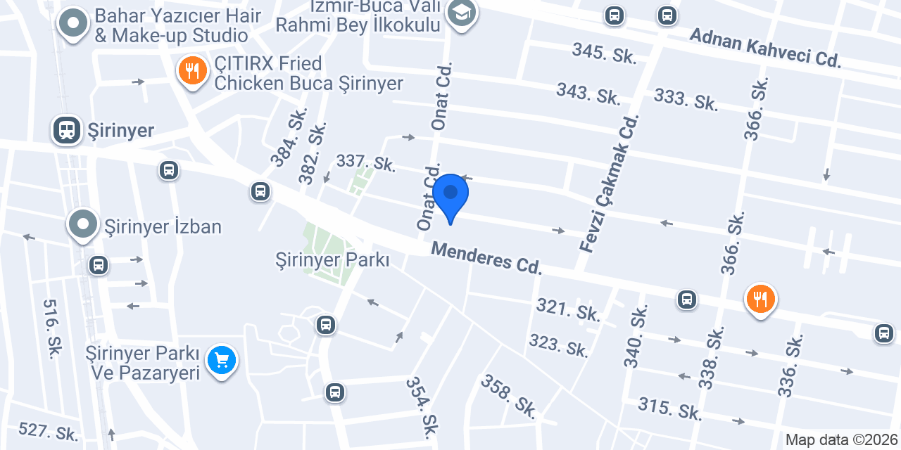 Şirinyer Çözüm Kurs Merkezi konumu