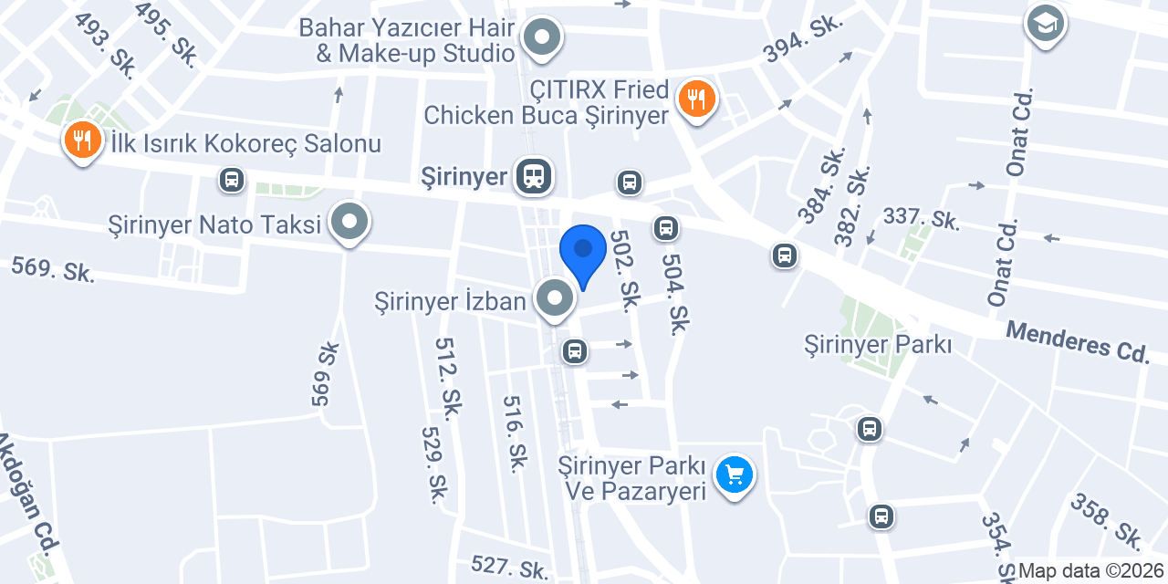 Satürn Vip Eğitim konumu