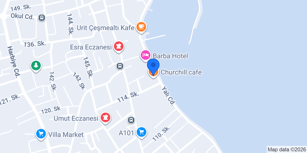 Mia Cafe & Bar konumu