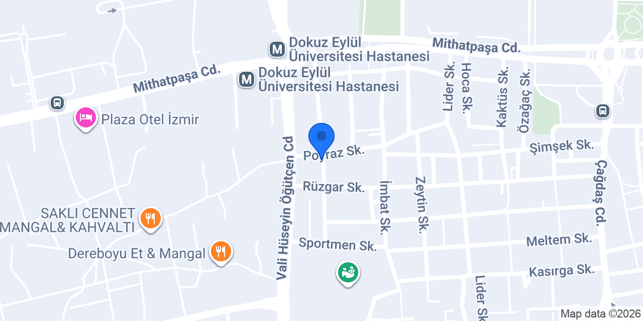 Luna Veteriner Kliniği konumu