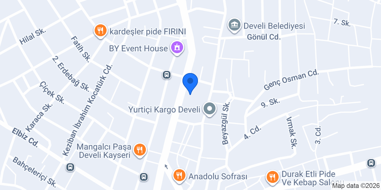 Güller Diyari Bayan Kuaförü konumu