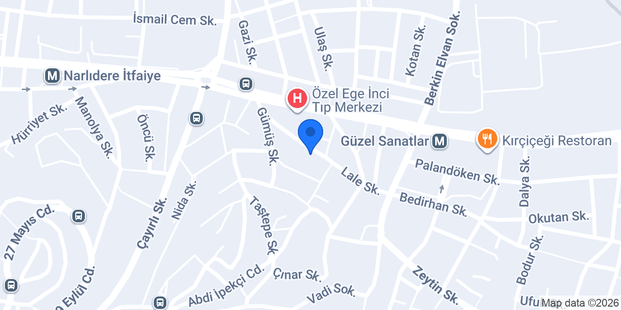 Narlıdere Elektrik konumu