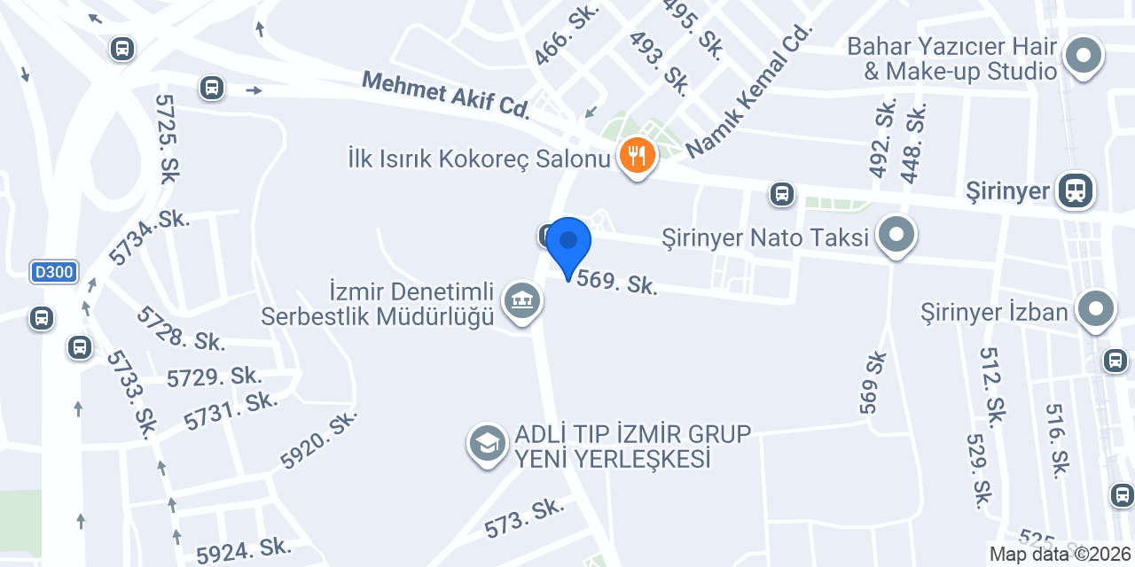 Özel Buca Ege İnciler Anaokulu konumu