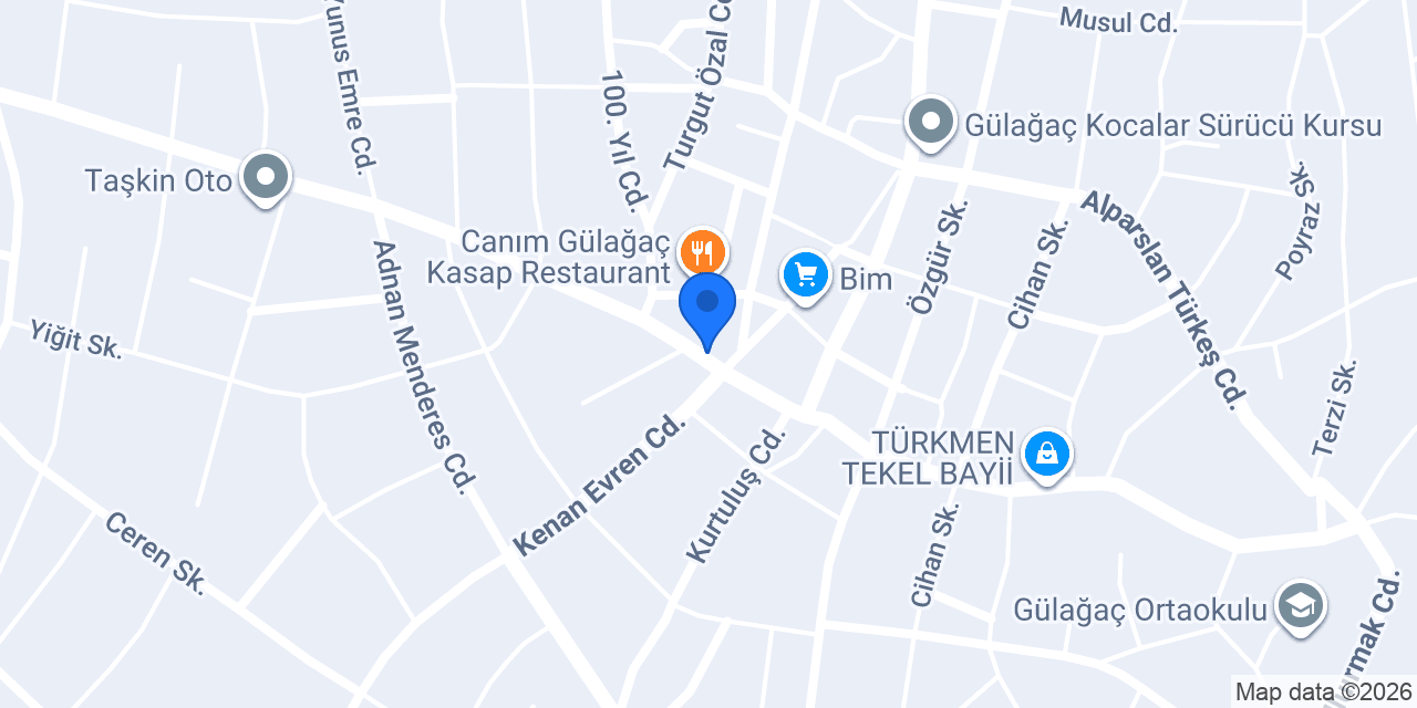 Benliler Yapı Malzemeleri konumu