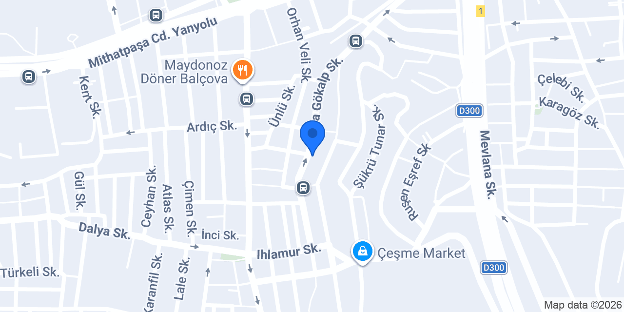 Aknur Yapı Market konumu