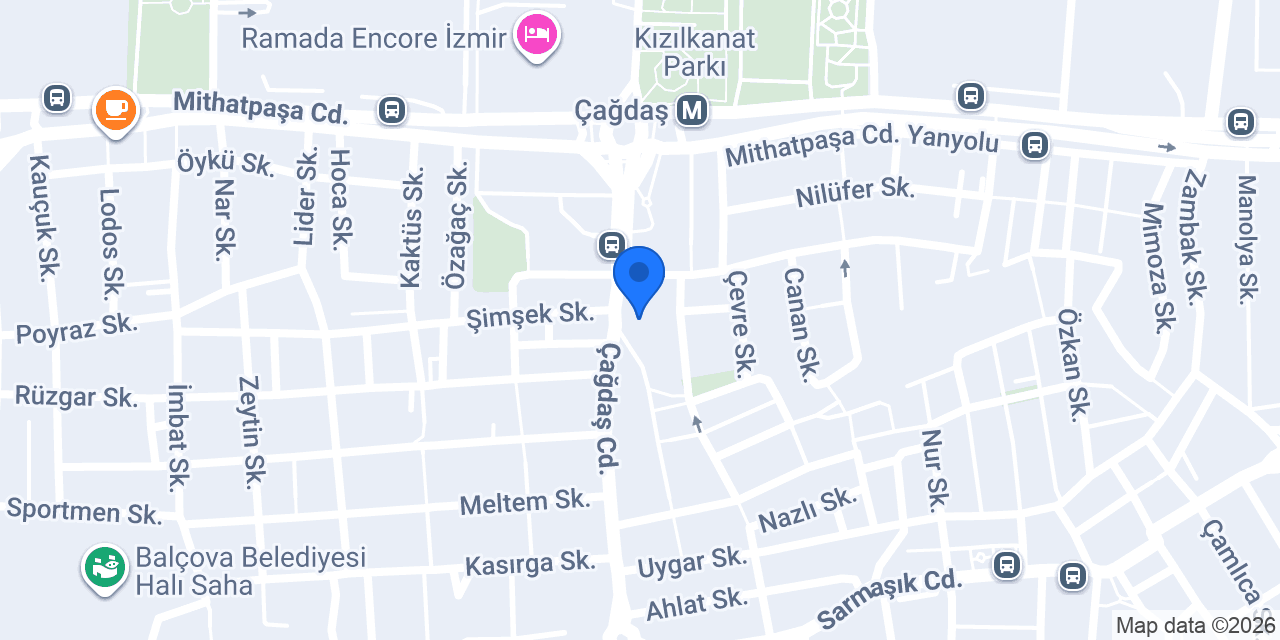 Manikür pedikür konumu