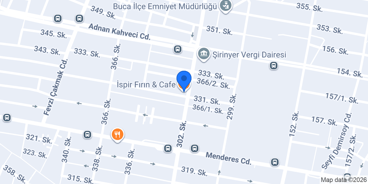 İspir Fırın & Cafe konumu
