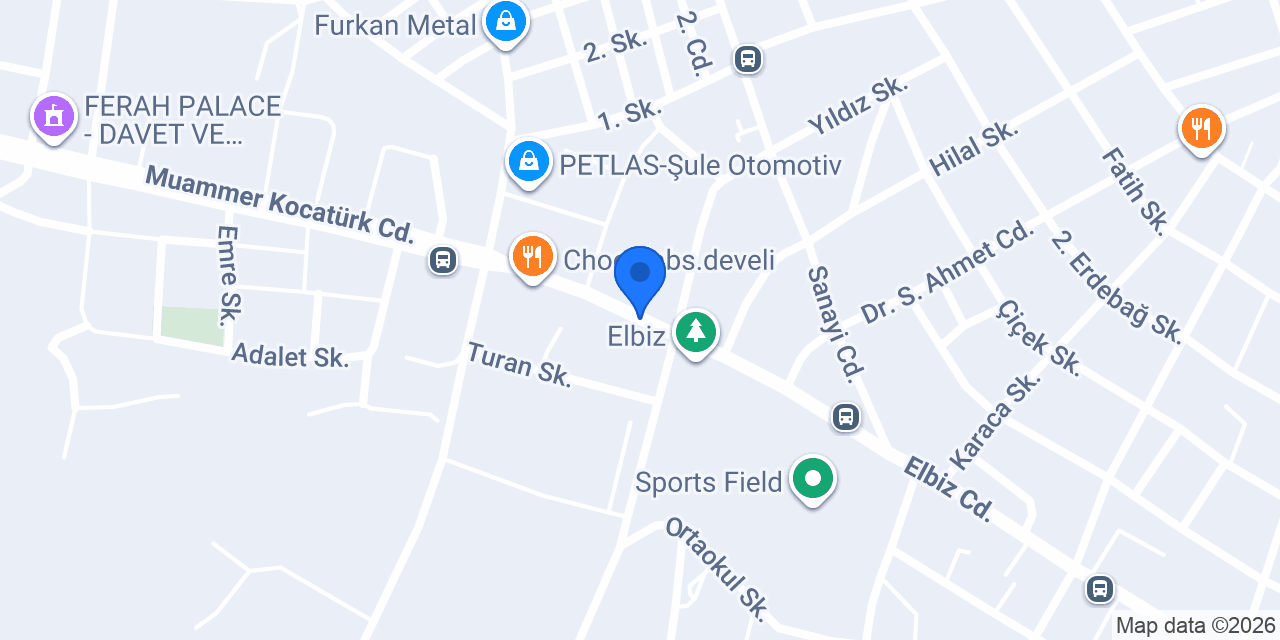 Egetaş grup çarşı döner konumu