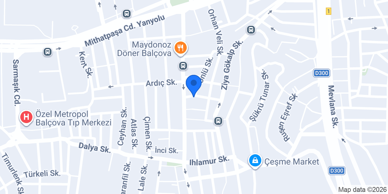 Maya Petshop BALÇOVA konumu