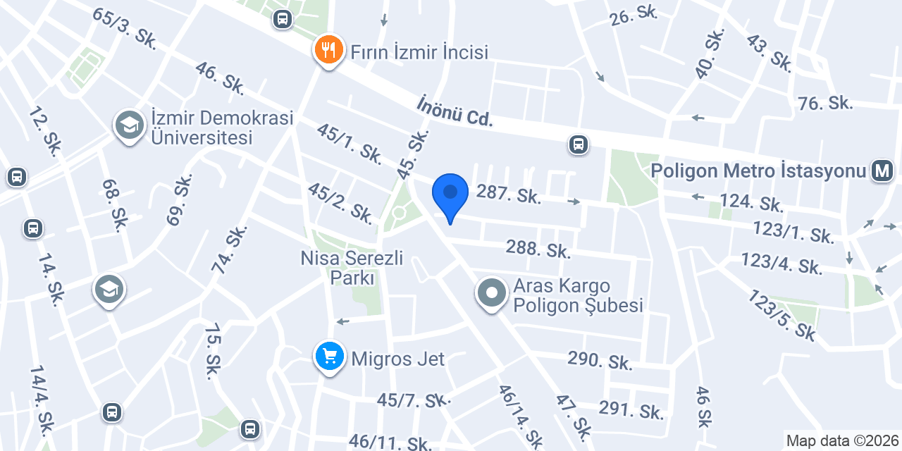 Nazım Erkek Kuaförü konumu