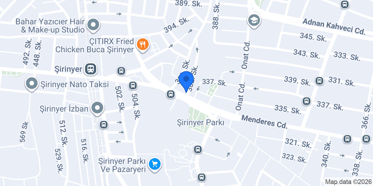 Park Pide Salonu (Şirinyer) konumu
