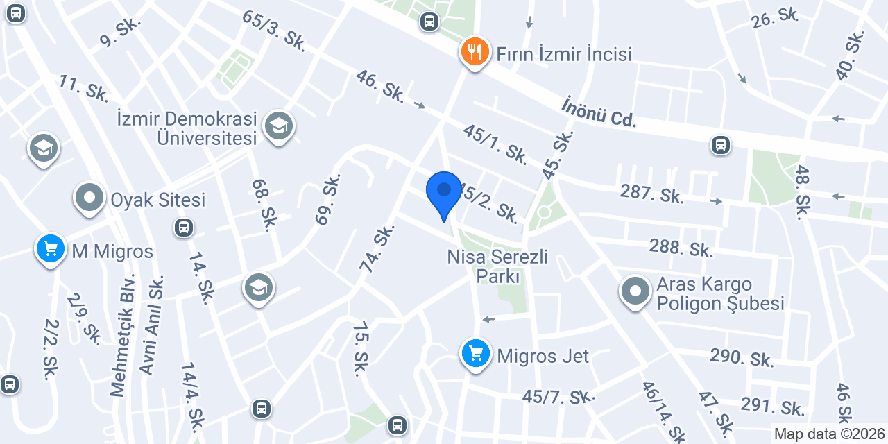 Egece Ticaret konumu