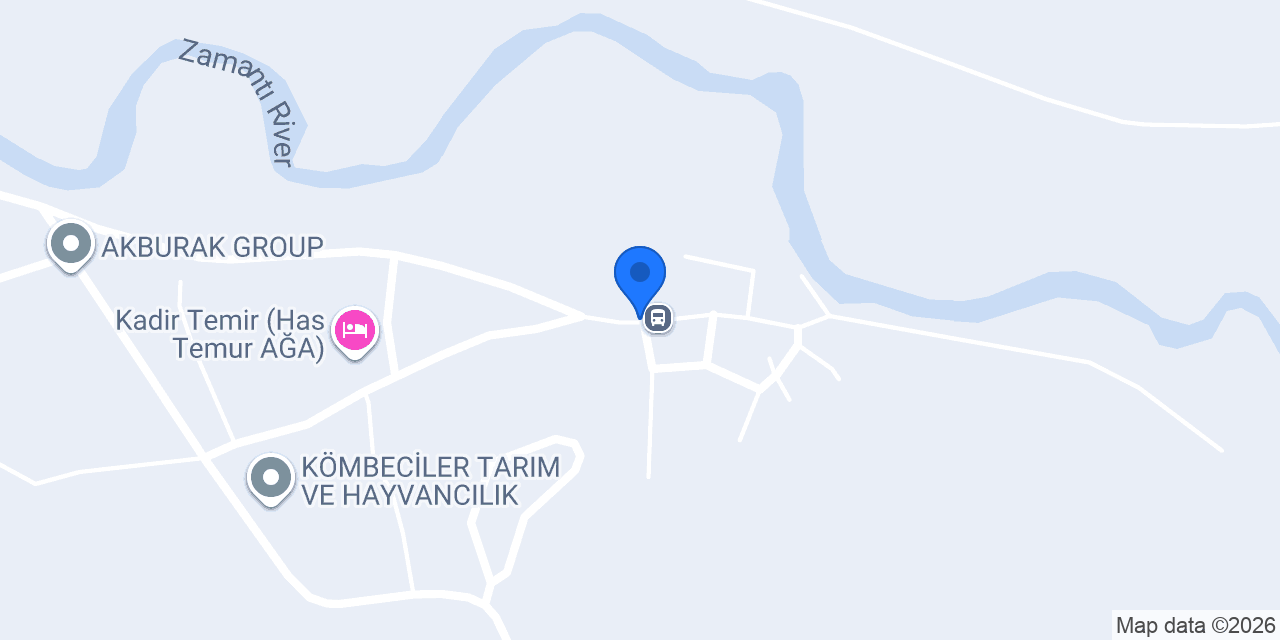 Süvegenler Köyü Muhtarlığı konumu