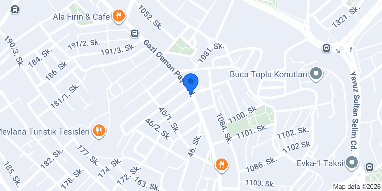 Duşa Boşnak Börekçisi konumu