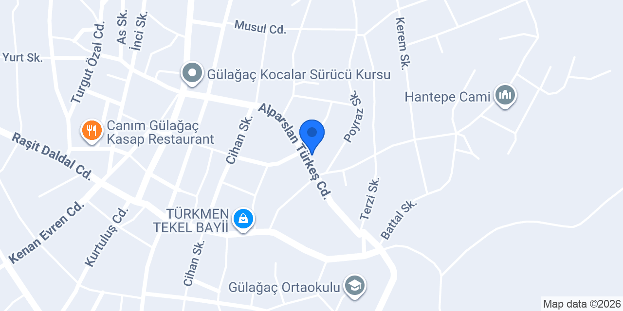 Hacıoğlu Market konumu