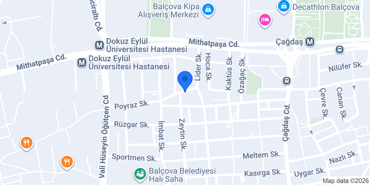 BALÇOVA Sercan çilingir inşaat malzemeleri konumu