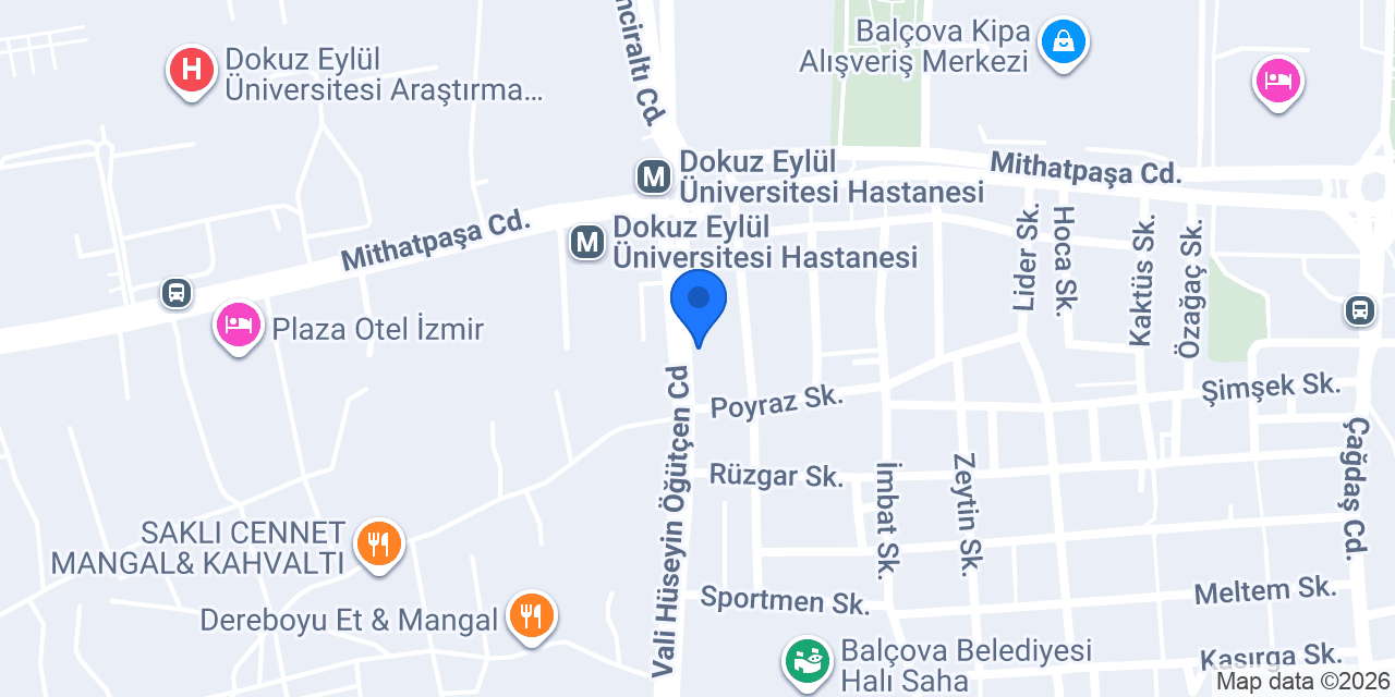 Lost Cafe Balçova konumu