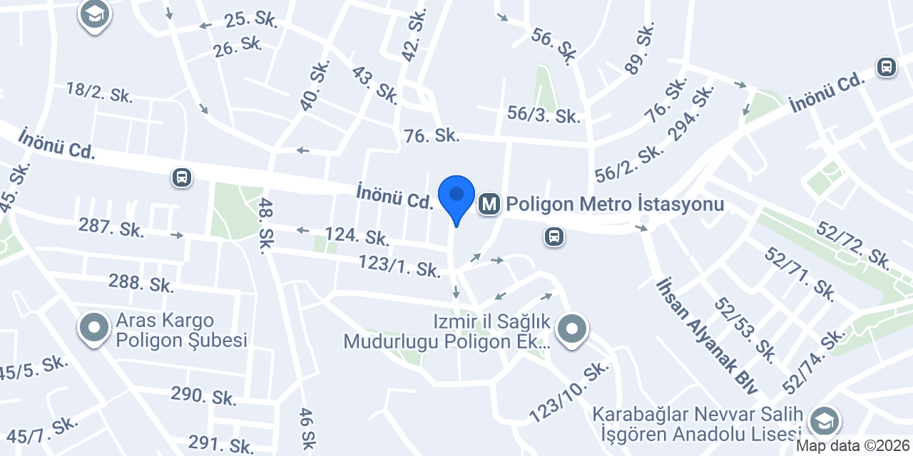 Poligon Veteriner Kliniği konumu