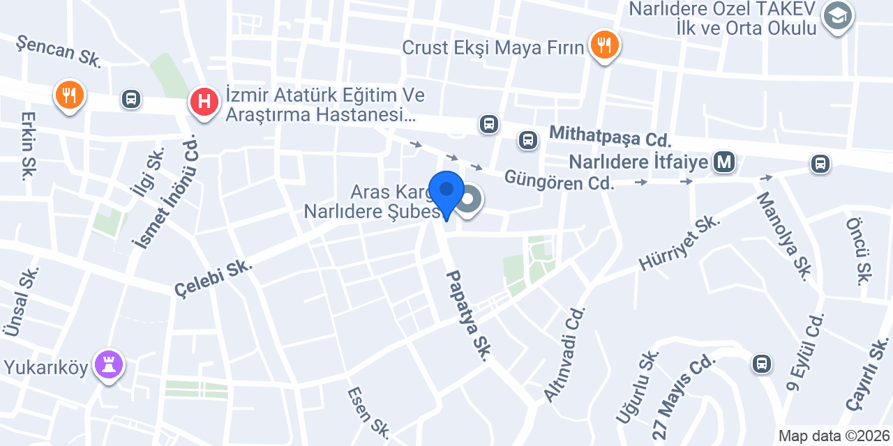 Bulut rent a car konumu