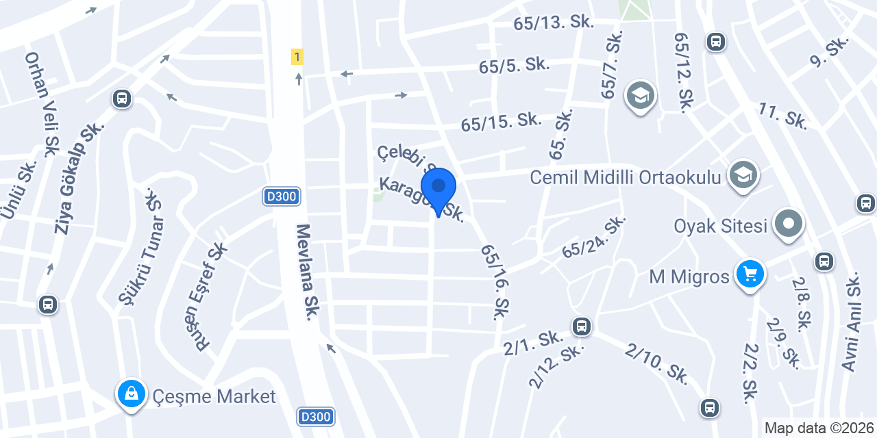 İso Unlu Mamülleri konumu