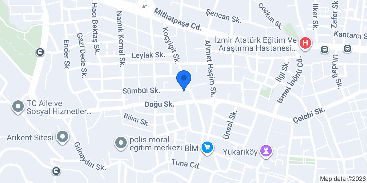 Ekin Dikiş Atölyesi konumu