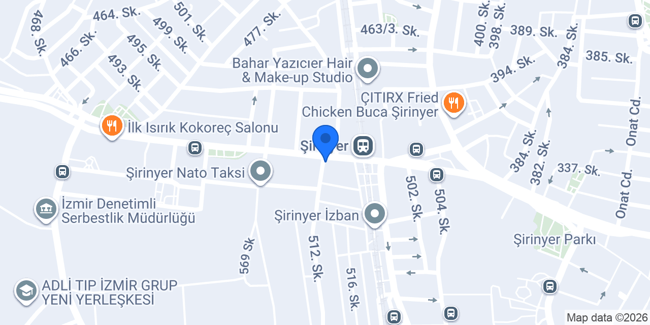 İKRA ÇİÇEKÇİLİK İZMİR BUCA konumu