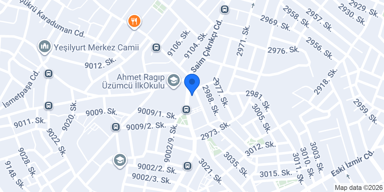 Ayaz Midye Evi konumu