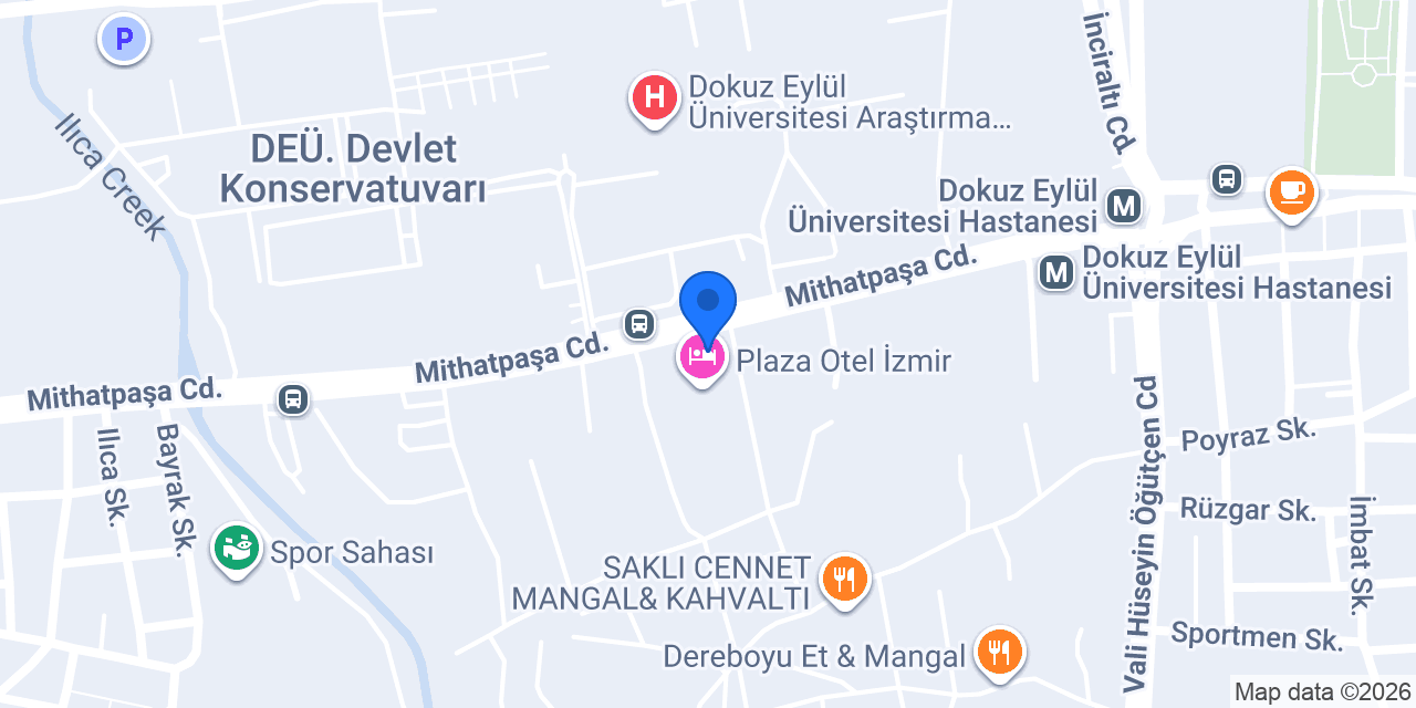 TEB Dokuz Eylül Üniversitesi Şubesi konumu