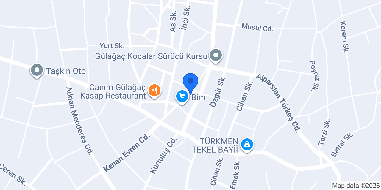 Berberim68 konumu