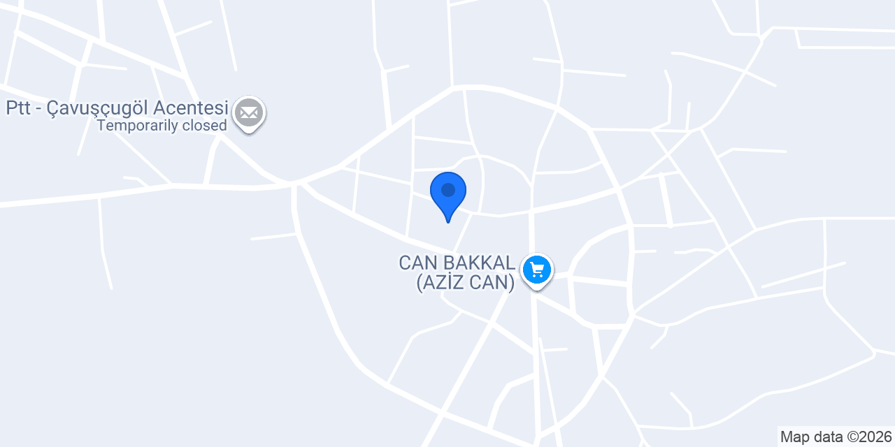 Çavuşcugöl Belediyesi konumu