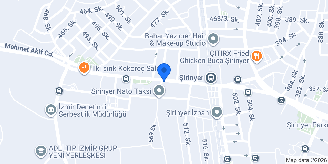 Profilo ŞİRİNYER konumu