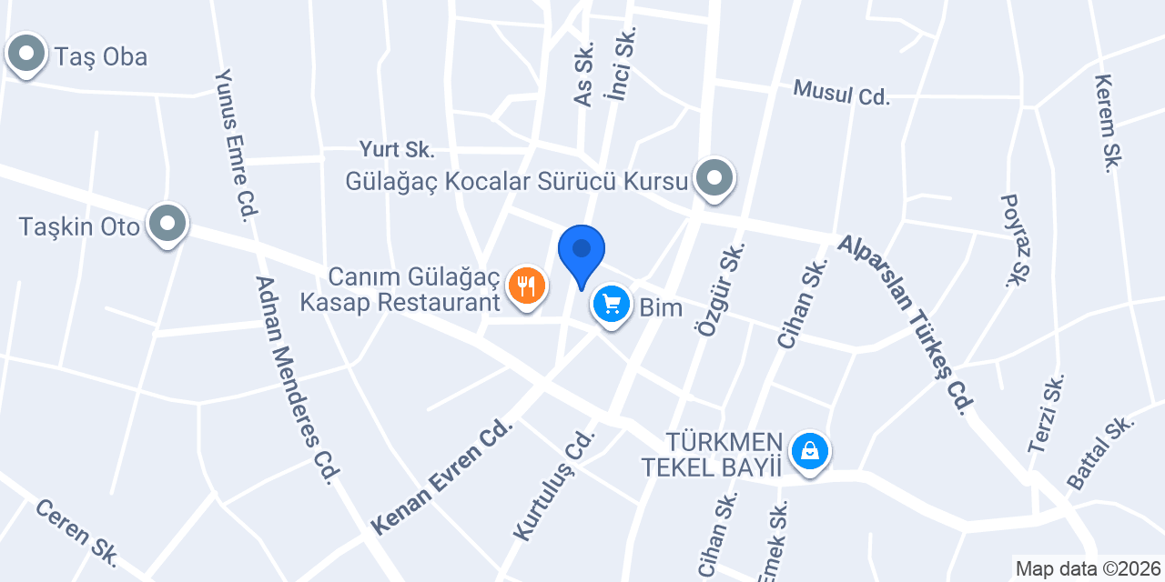 Toprak Eczanesi konumu