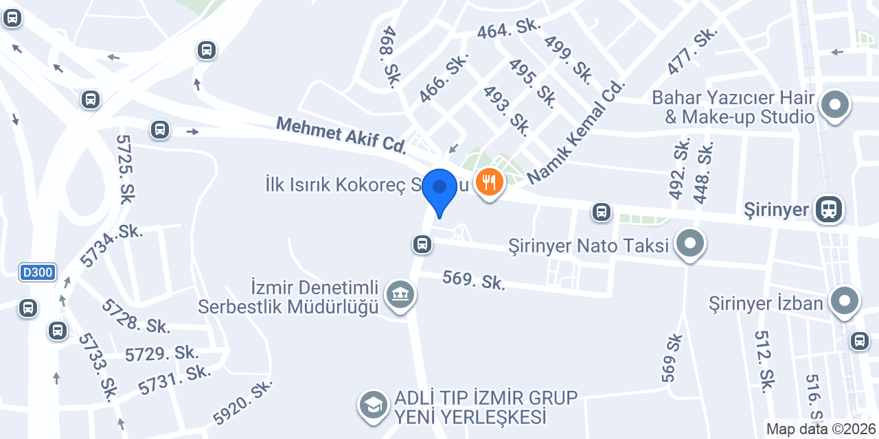Erdinç Oto Aksesuar konumu