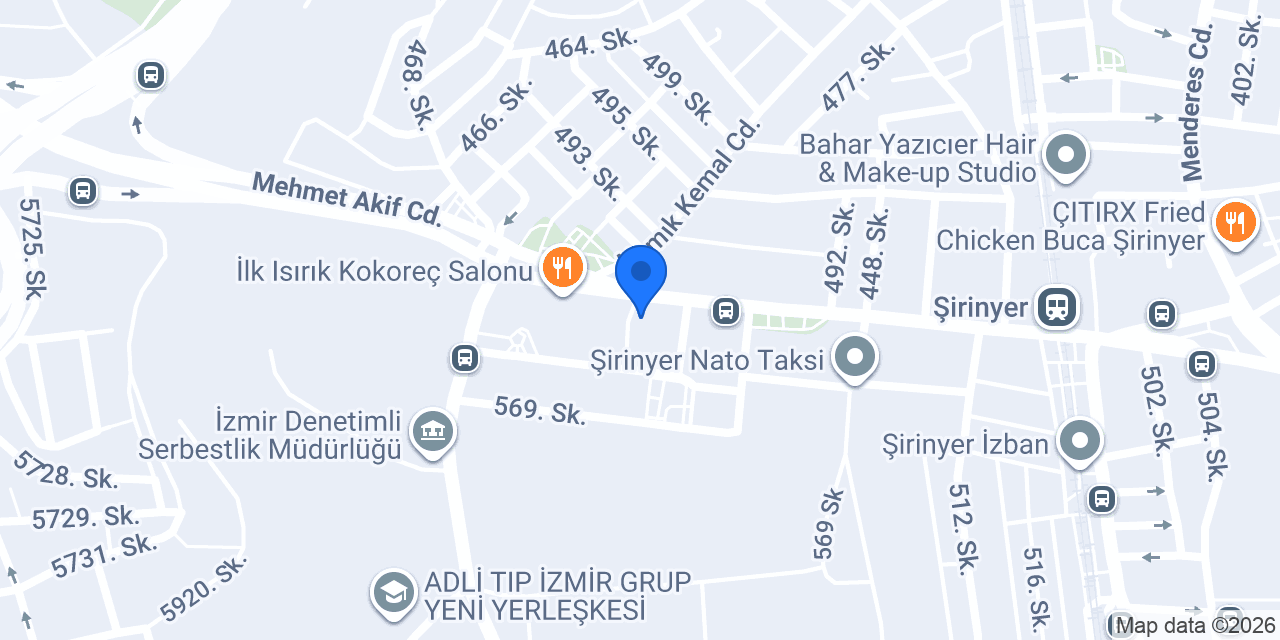 Sivriler Mobilya İzmir konumu