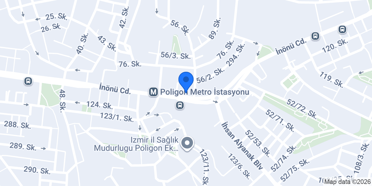 Turkuaz Emlak konumu