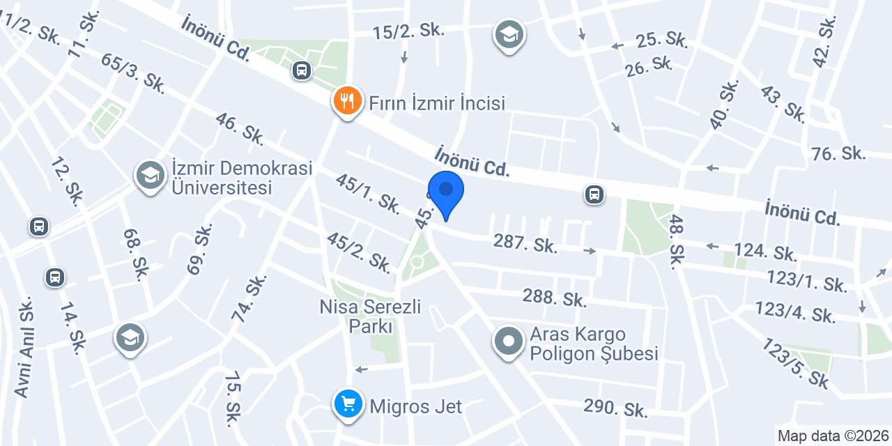 İnc İnşaat konumu