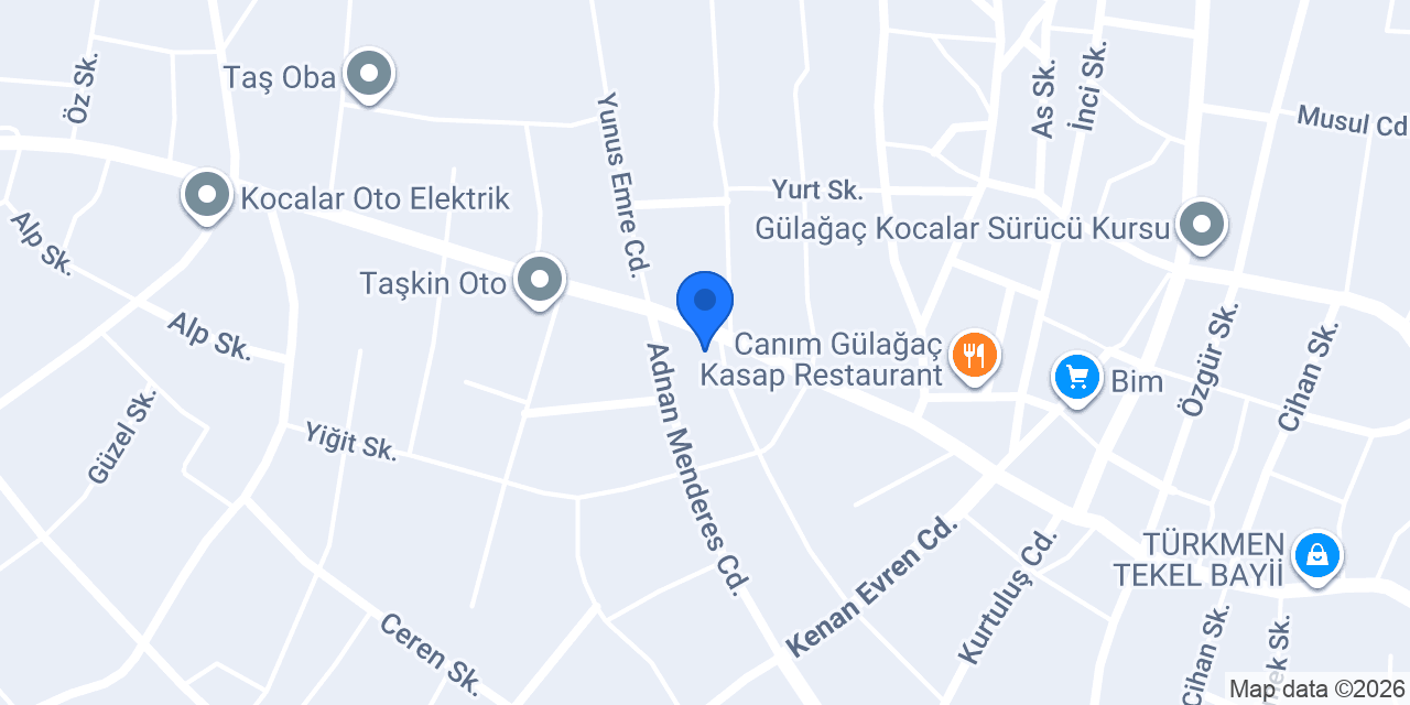 Yunus Ticaret konumu