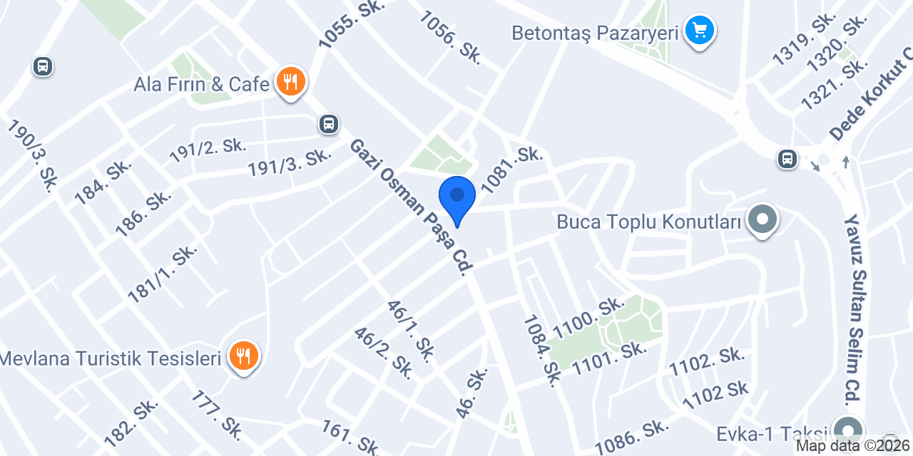 Klas Erkek Kuaförü konumu