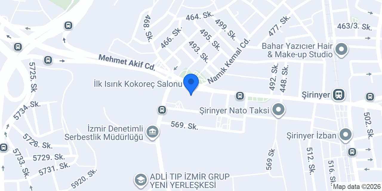 Op. Dr. Merve Buse Gökçe konumu